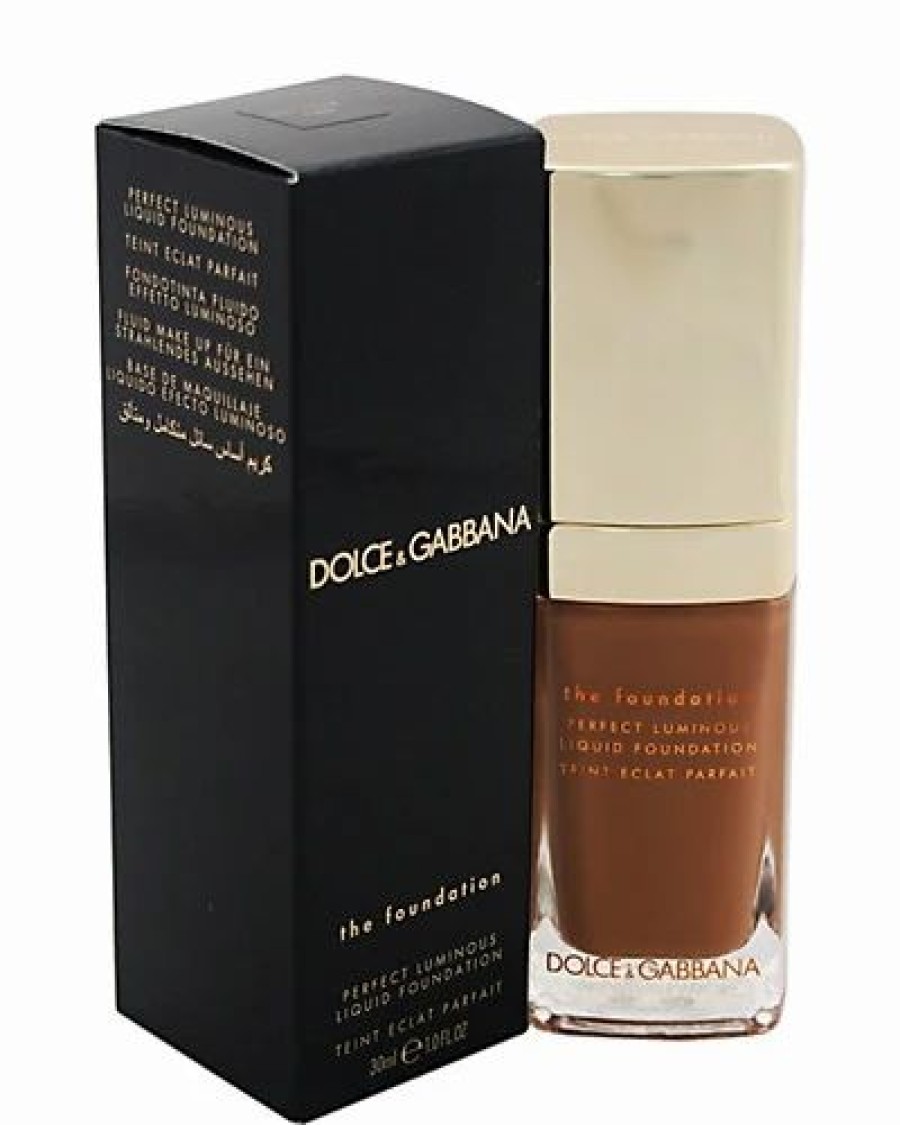 Face & Eye Makeup * | Dolce & Gabbana 1Oz # 180 Soft Sable Perfect Luminous Liquid Foundation Women