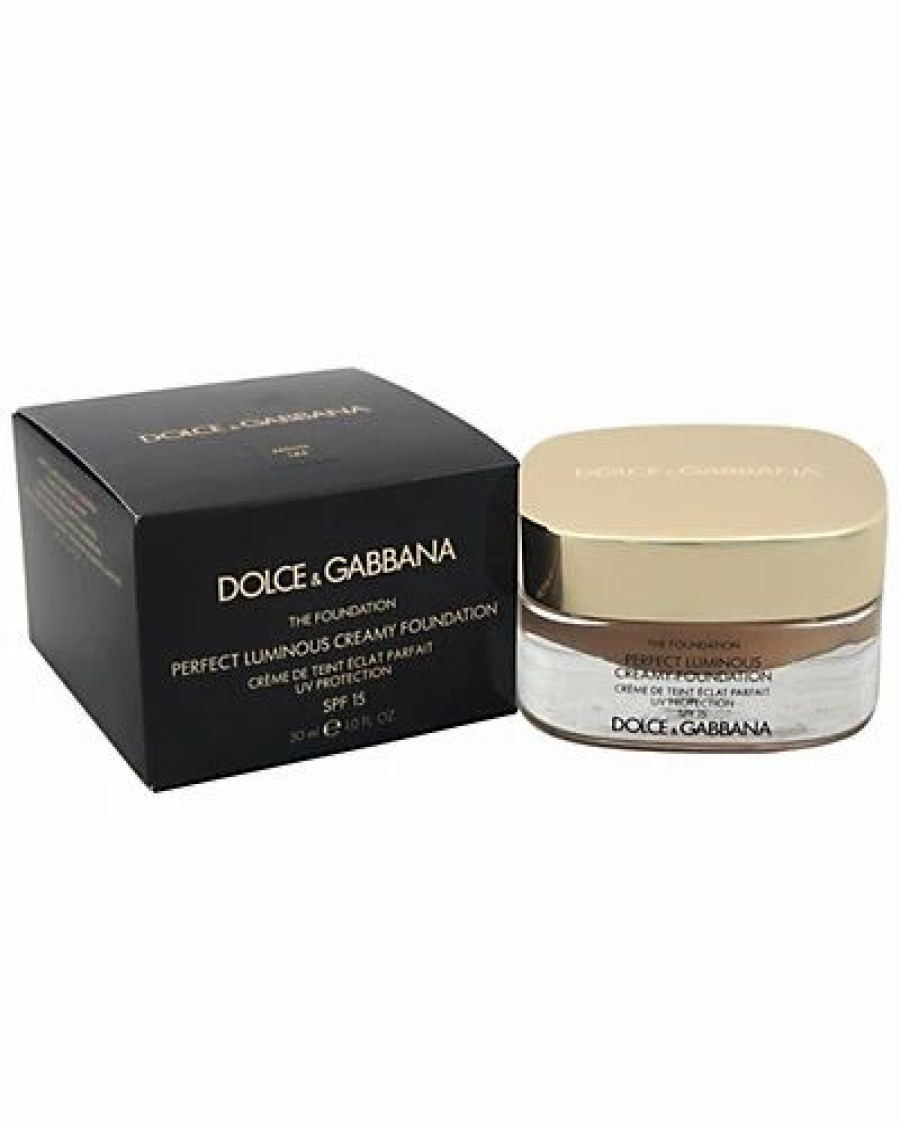 Face & Eye Makeup * | Dolce & Gabbana 1Oz # 144 Bronze Perfect Luminous Creamy Foundation Spf 15 Women