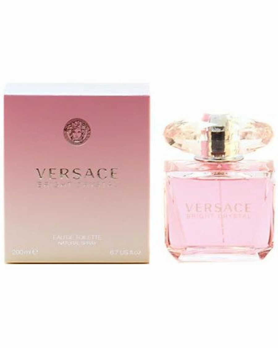 Fragrance * | Women'S Versace Bright Crystal 6.7Oz Edt Spray