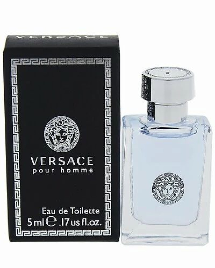 Fragrance * | Versace Men'S 5Ml Pour Homme Edt Splash (Mini) Women