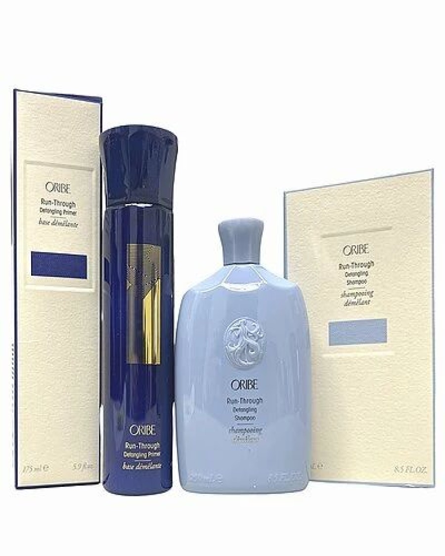 Shampoo & Conditioners * | Oribe Run-Through Detangling Shampoo & Primer Set Women