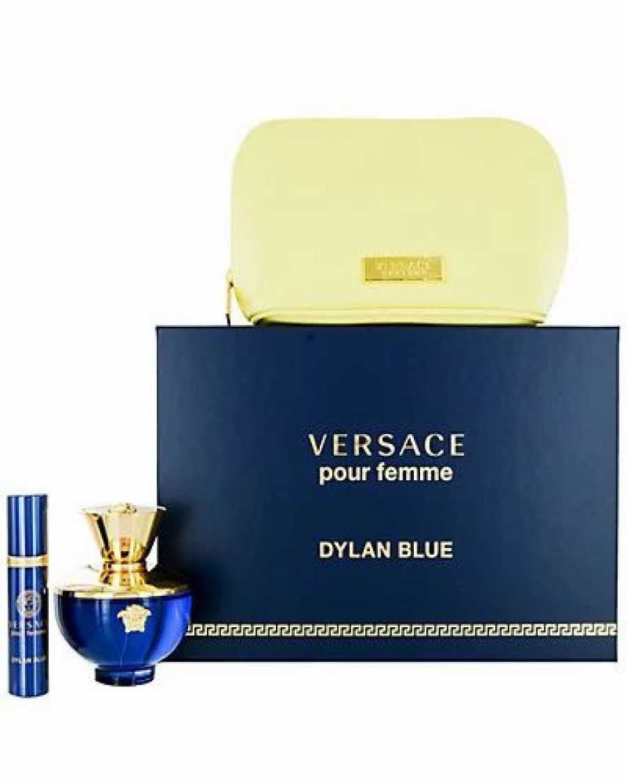 Fragrance * | Versace Women'S Dylan Blue Pour Femme Gift Set