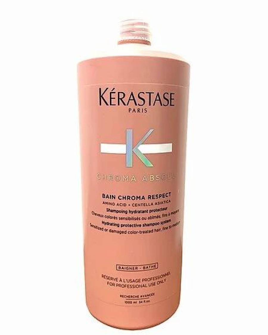 Shampoo & Conditioners * | Kerastase 34Oz Chroma Absolu Bain Chroma Respect Women