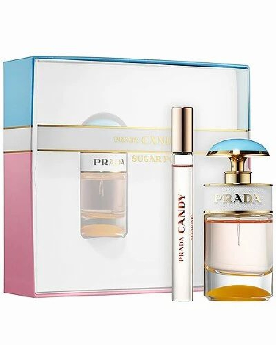 Fragrance * | Prada Candy Sugar Pop 2Pcs Set For Women: 1Oz Edp+0.3 Rollerball