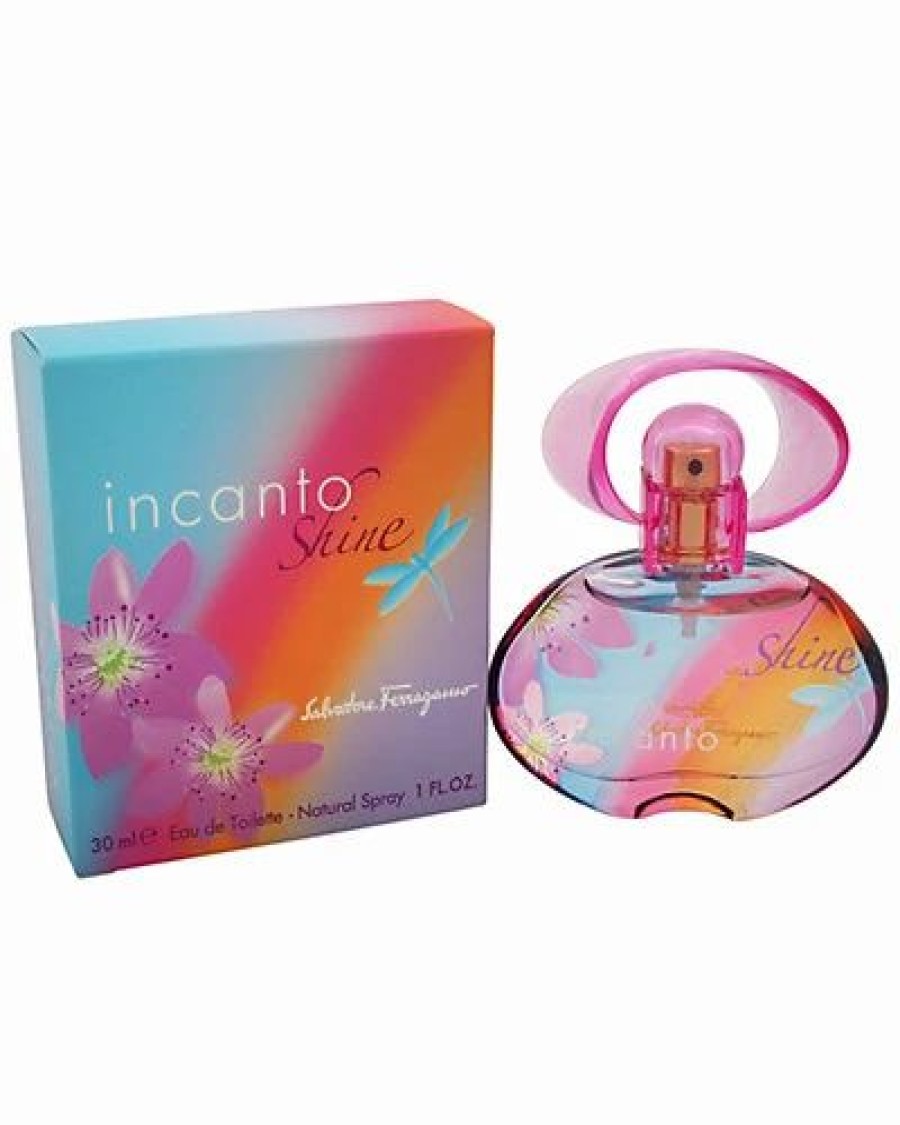 Fragrance * | Salvatore Ferragamo Women'S Incanto Shine 1Oz Eau De Toilette Spray