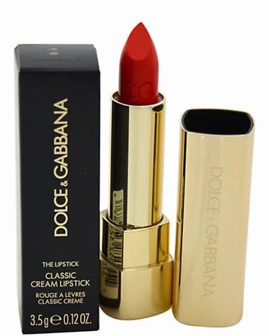 Lip & Cheek Makeup * | Dolce & Gabbana 0.12Oz # 610 Fire Classic Cream Lipstick Women