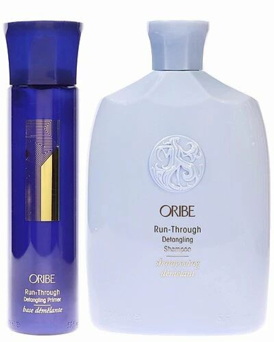 Shampoo & Conditioners * | Oribe Run-Through Detangling Primer & Shampoo Kit Women