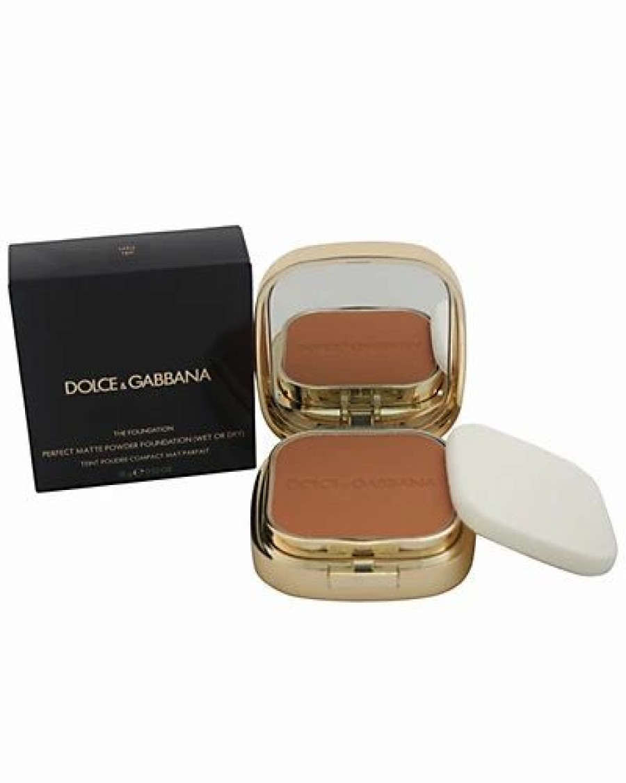 Face & Eye Makeup * | Dolce & Gabbana 0.52Oz # 160 Sable Perfect Matte Powder Foundation Women