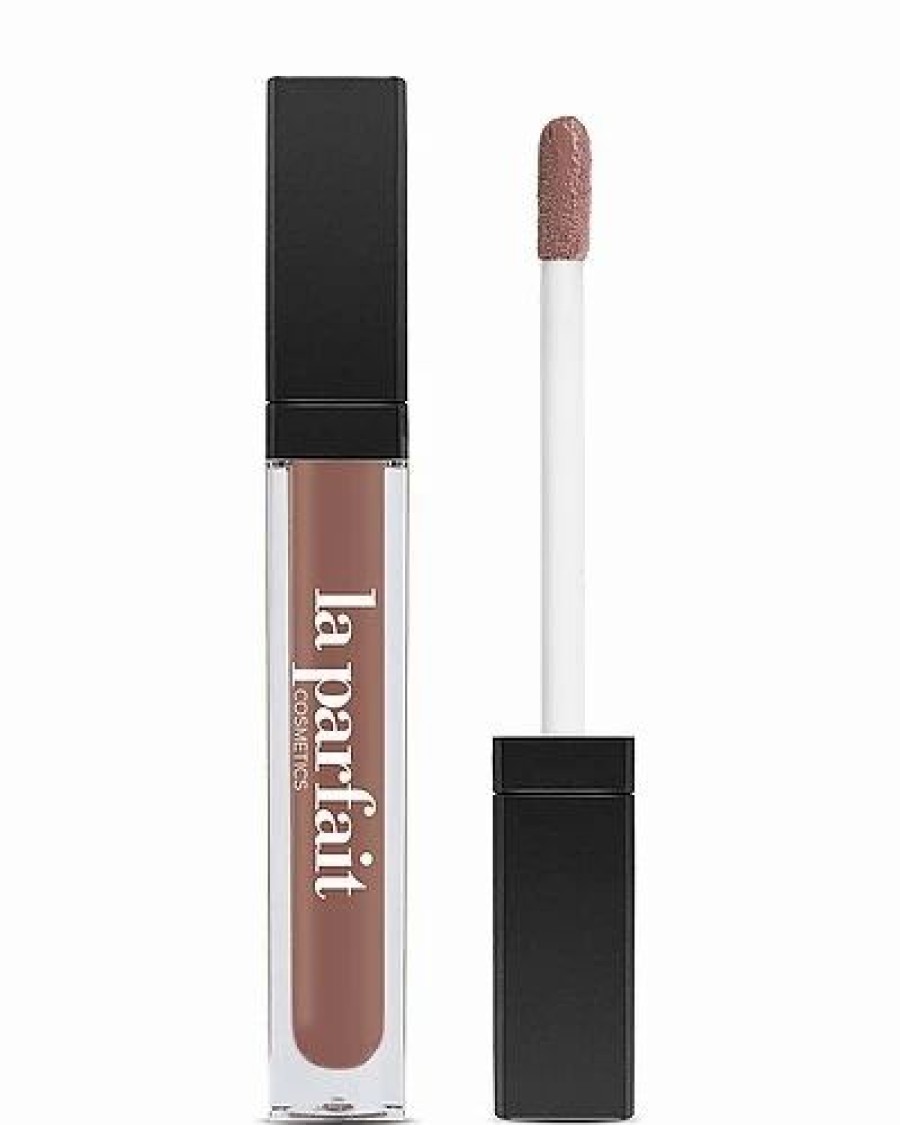 Lip & Cheek Makeup * | La Parfait Cosmetics 0.27Oz Waterproof Lipstick Matte Liquid #21 Nude Essence Women