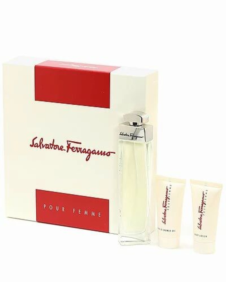 Fragrance * | Salvatore Ferragamo 3Pc Set Women