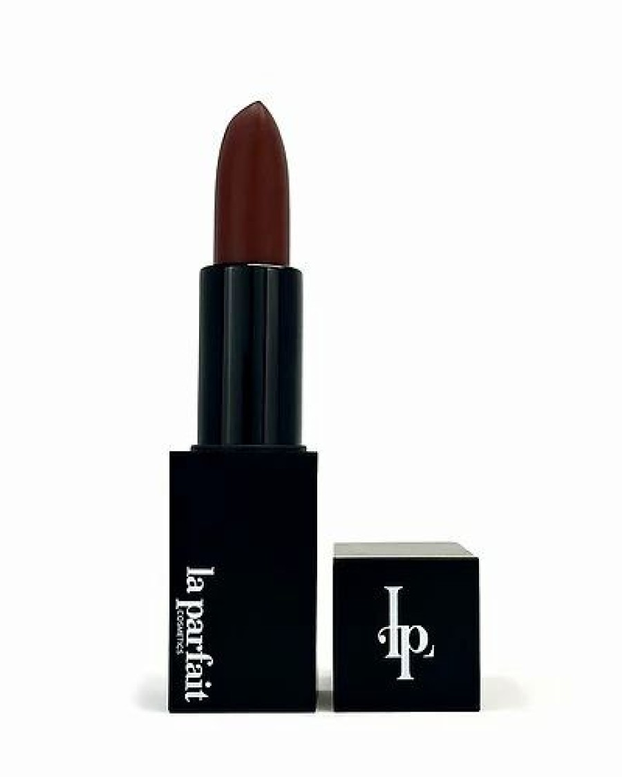 Lip & Cheek Makeup * | La Parfait Cosmetics 0.176Oz #07 Earth Brown B-Bold Satin Lipstick Women