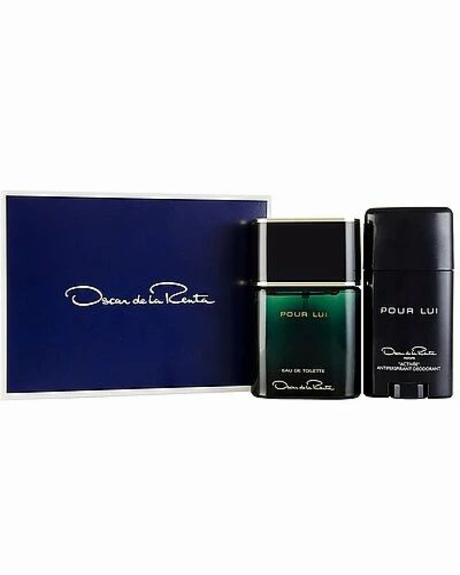 Fragrance * | Oscar De La Renta De La Renta Men'S 2Oz Oscar Pour Lui 2Pc Set: Eau De Toilette Spray Women