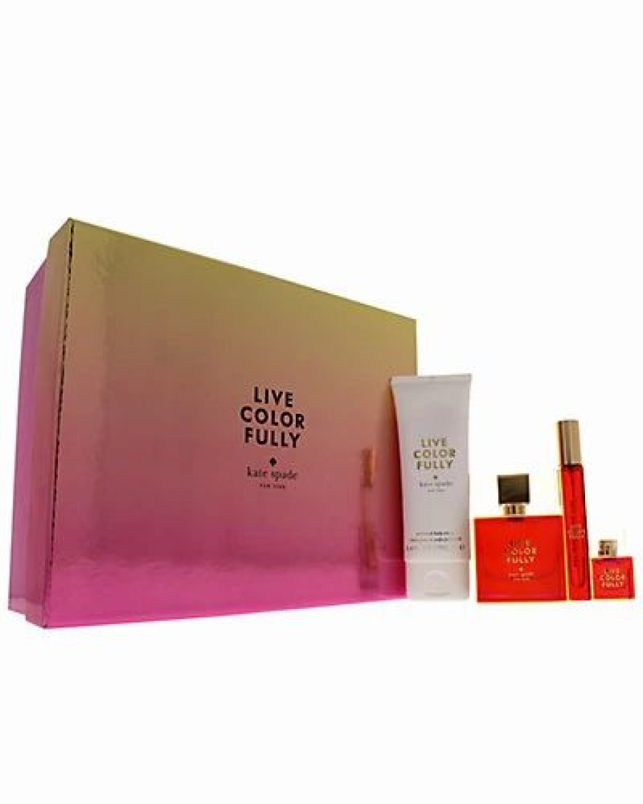 Fragrance * | Kate Spade New York Women'S 2018S Live Colorfully 4Pc Gift Set