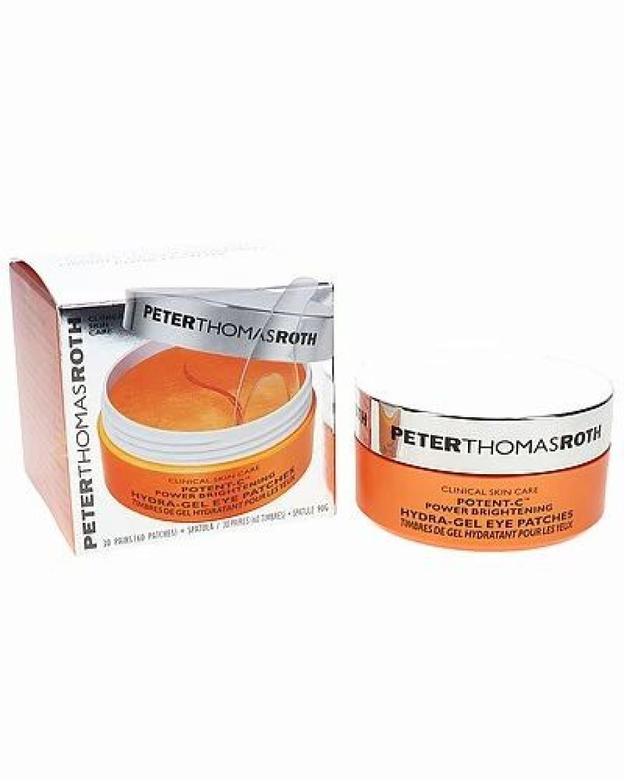 Face & Eye Makeup * | Peter Thomas Roth 60Ct Potent-C Power Brightening Hydra-Gel Eye Patches Women