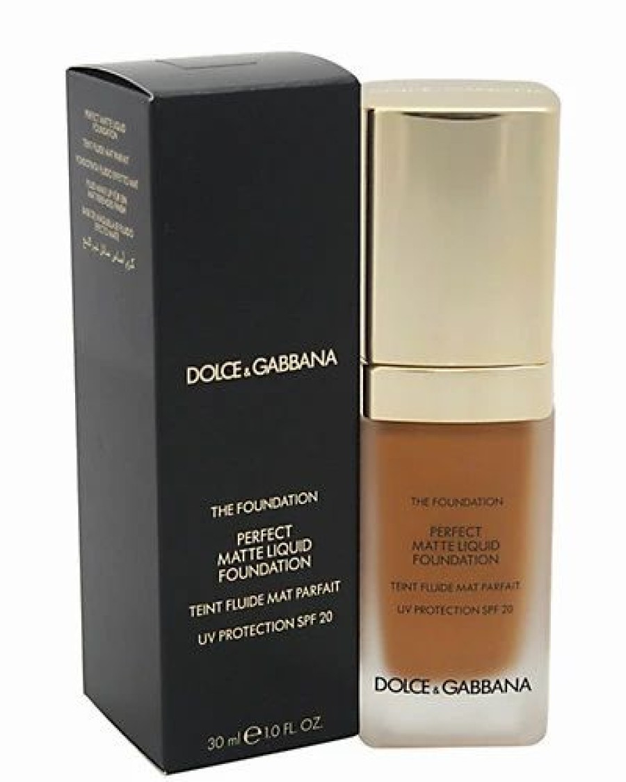 Face & Eye Makeup * | Dolce & Gabbana 1Oz # 160 Soft Tan Perfect Matte Liquid Foundation Spf 20 Women