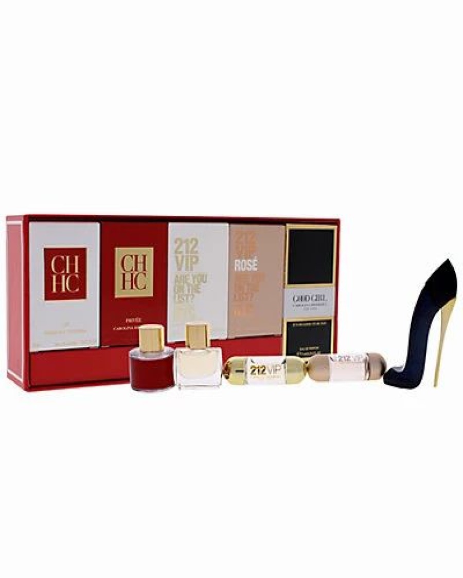 Fragrance * | Women'S 5 Mini Gift Set Carolina Herrera Fragrances Fragrance Set