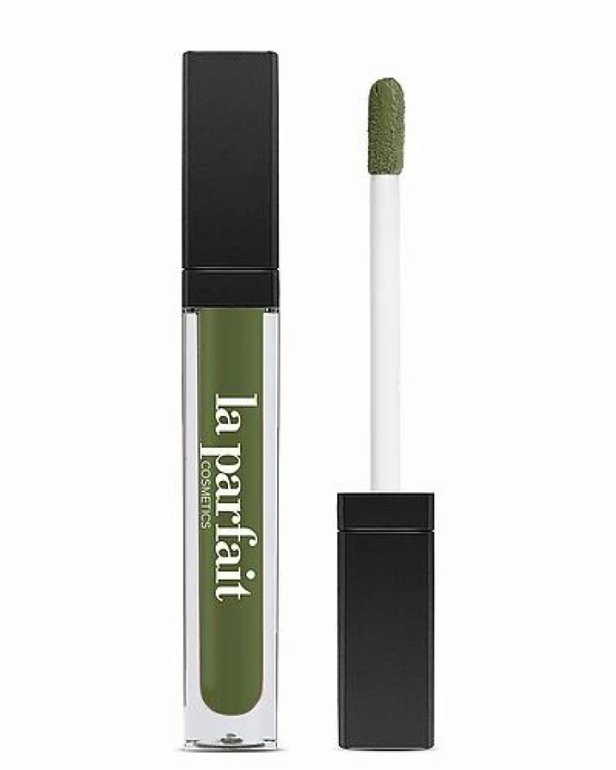 Lip & Cheek Makeup * | La Parfait Cosmetics 0.27Oz Waterproof Lipstick Matte Liquid #28 Cosmic Green Women