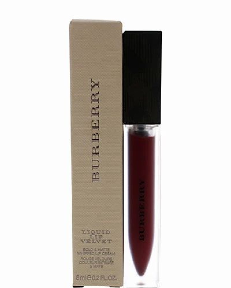 Lip & Cheek Makeup * | Burberry 0.2Oz #53 Oxblood Liquid Lip Velvet Crush Women