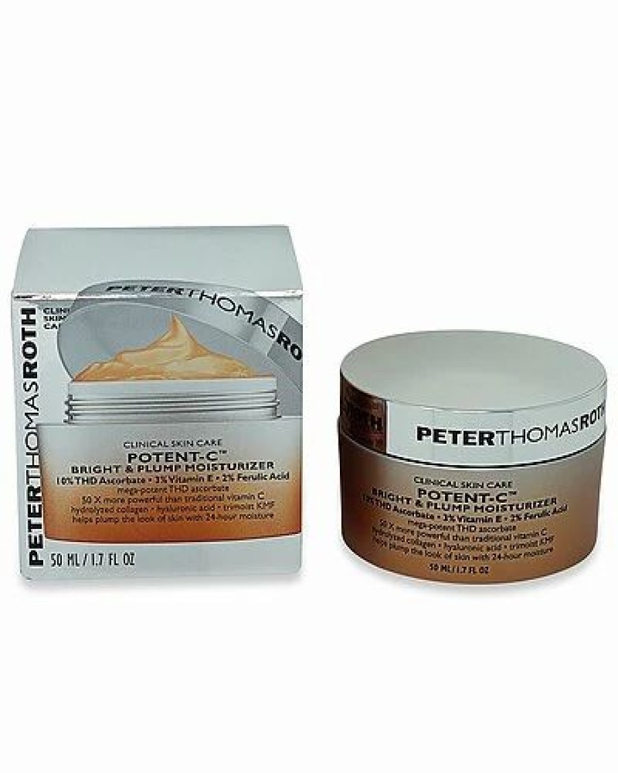 Moisturizers & Eye Cream * | Peter Thomas Roth 1.7Oz Potent-C Vitamin C Bright & Plump Moisturizer Women