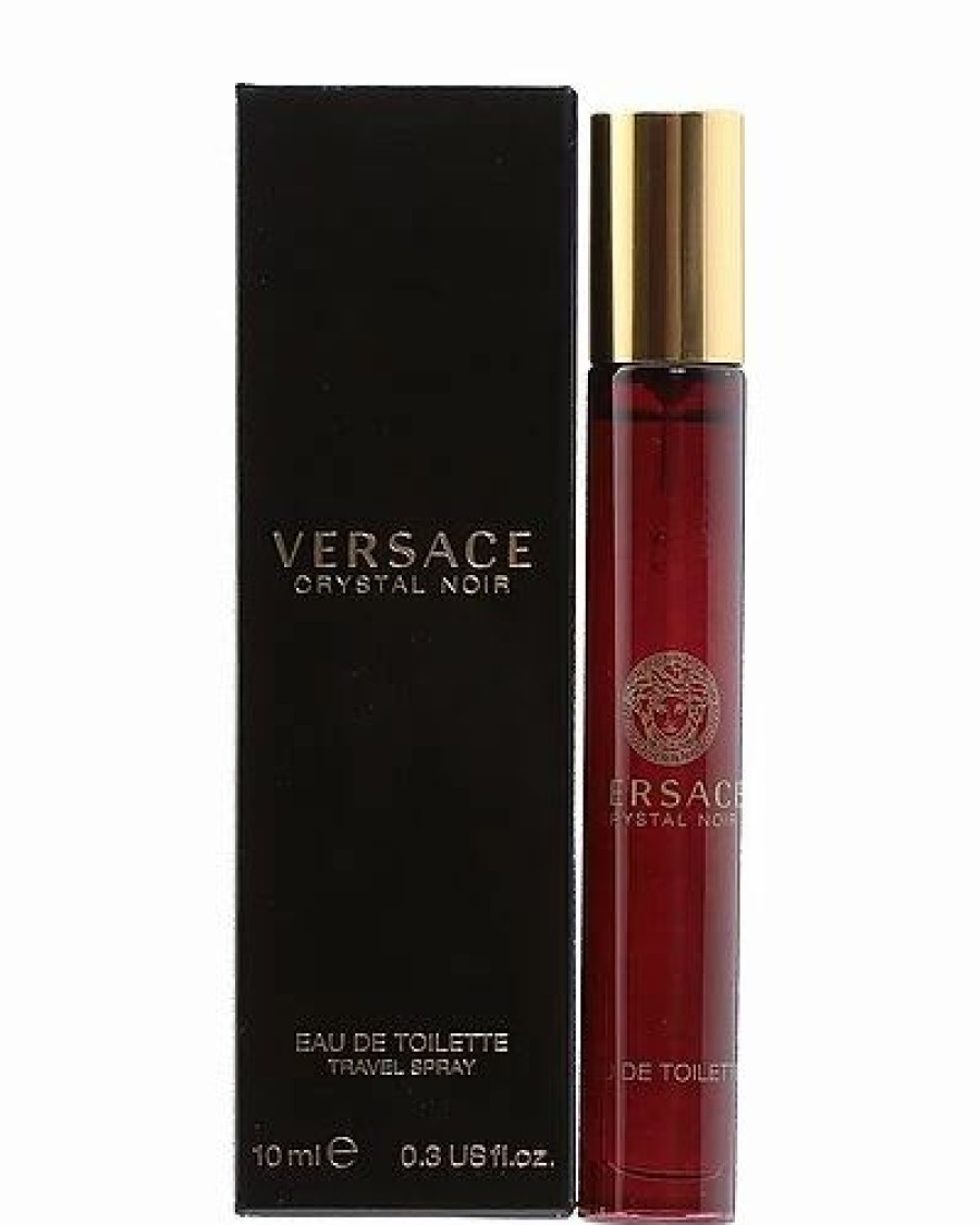 Fragrance * | Versace .3Oz Crystal Noir Travel Spray Women