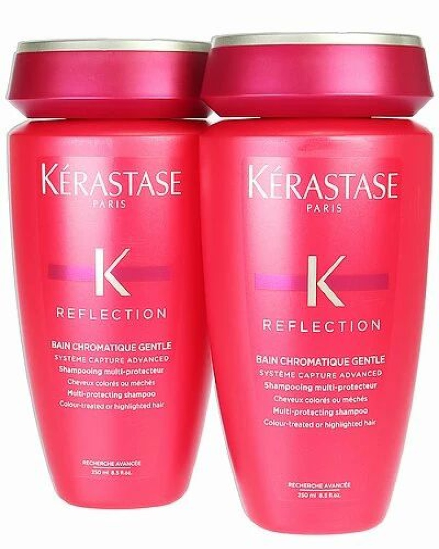 Shampoo & Conditioners * | Kerastase 8.5Oz Reflection Bain Chromatique Multi-Protecting Shampoo Pack Of 2 Women