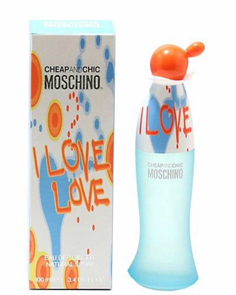 Fragrance * | Moschino I Love Love Women'S 3.4Oz Eau De Toilette Spray