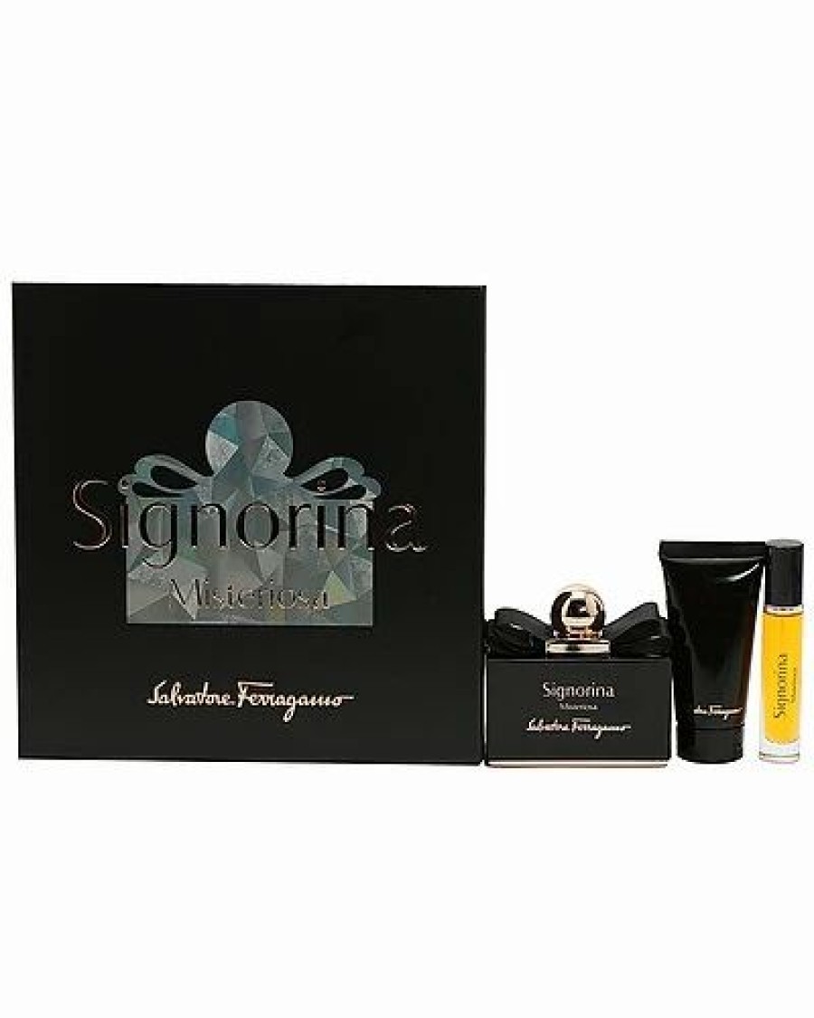 Fragrance * | Salvatore Ferragamo Misteriosa 3Pc Set Women