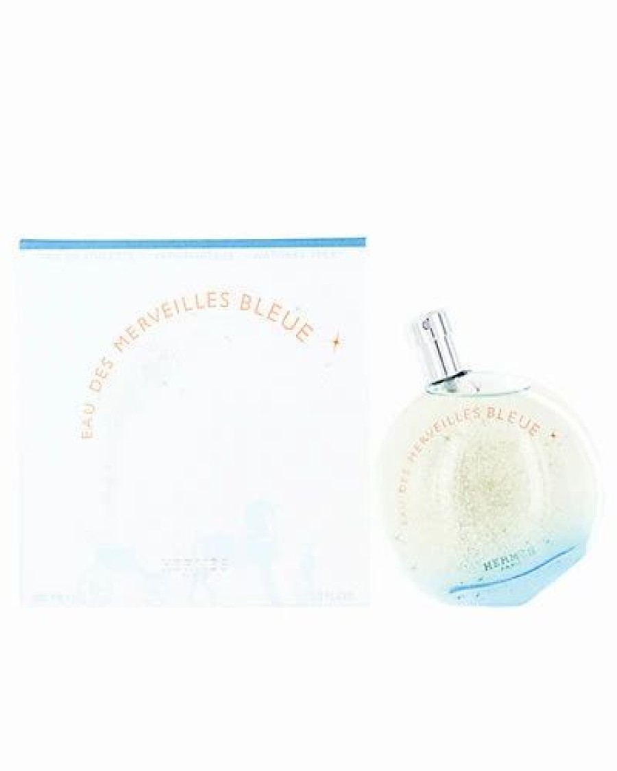 Fragrance * | Hermes Women'S 3.3Oz Eau Des Merveilles Bleue Eau De Toilette Spray (Authentic Pre-Owned)