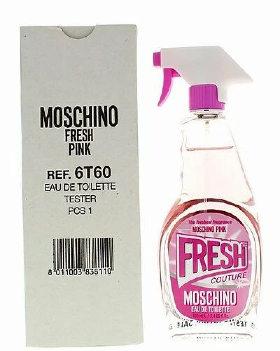 Fragrance * | Moschino Women'S 3.4Oz Fresh Pink Tester Edt Spray