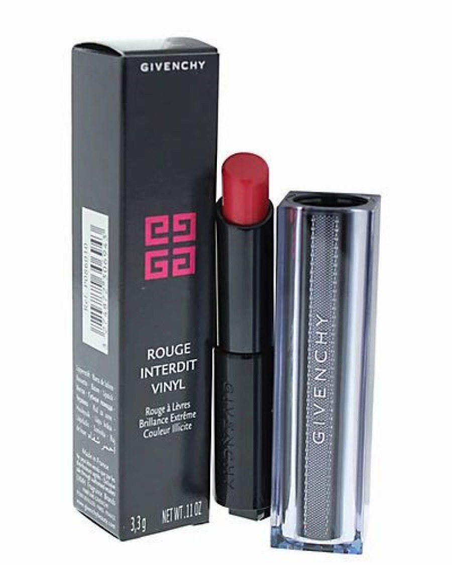 Lip & Cheek Makeup * | Givenchy 0.11Oz Rouge Provocant Rouge Interdit Vinyl Lipstick Women