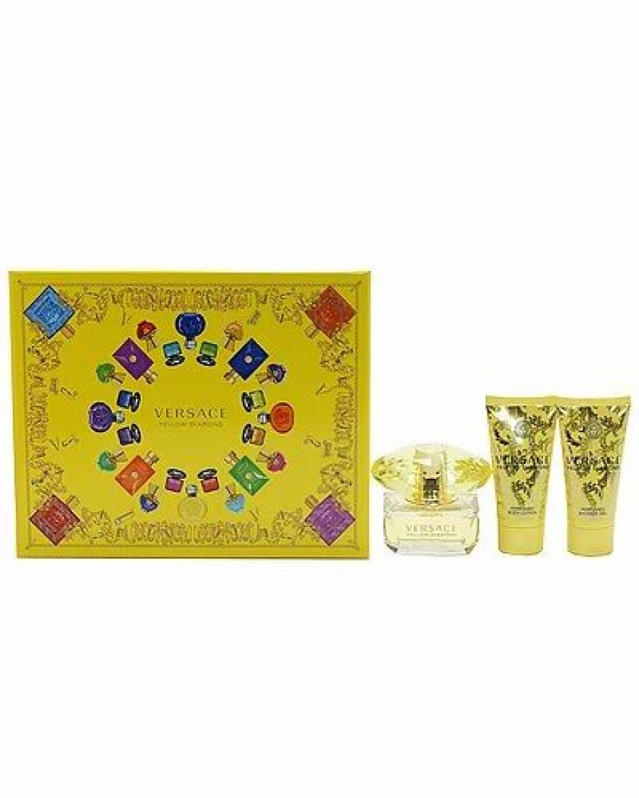 Fragrance * | Versace Yellow Diamond 3Pc Set Women