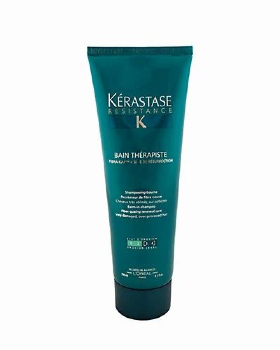 Shampoo & Conditioners * | Kerastase Resistance Bain Therapiste 8.5Oz Shampoo Women