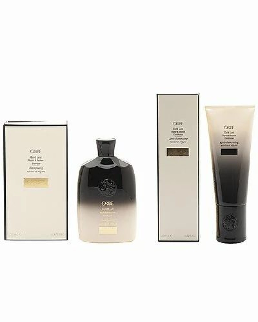 Shampoo & Conditioners * | Oribe Gold Lust Repair And Restore Shampoo & Conditioner Set Women