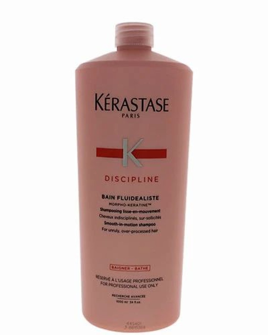 Shampoo & Conditioners * | Kerastase 34Oz Discipline Bain Fluidealiste No Sulfates Smooth-In-Motion Shampoo Women