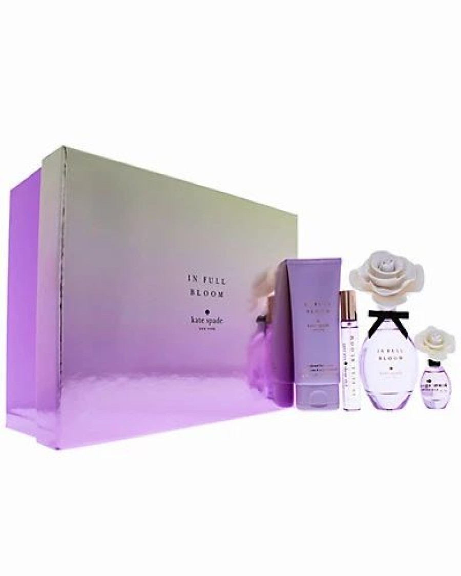 Fragrance * | Kate Spade New York Women'S In Full Bloom 4Pc Gift Set