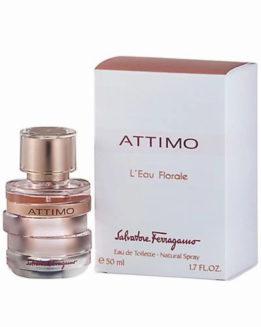 Fragrance * | Salvatore Ferragamo Women'S 1.7Oz Attimo L'Eau Florale Eau De Toilette Spray