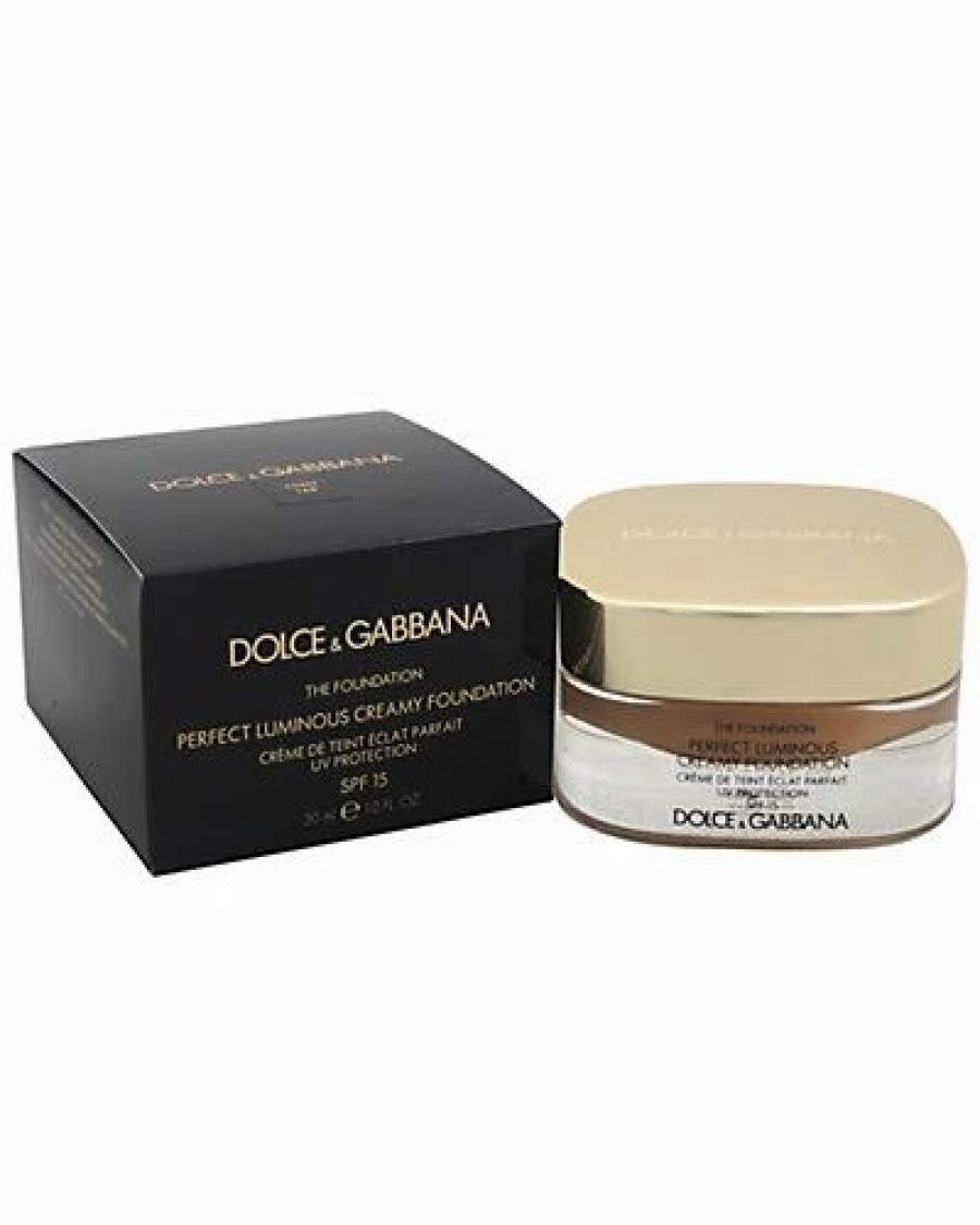 Face & Eye Makeup * | Dolce & Gabbana 1Oz # 148 Amber Perfect Luminous Creamy Foundation Spf 15 Women