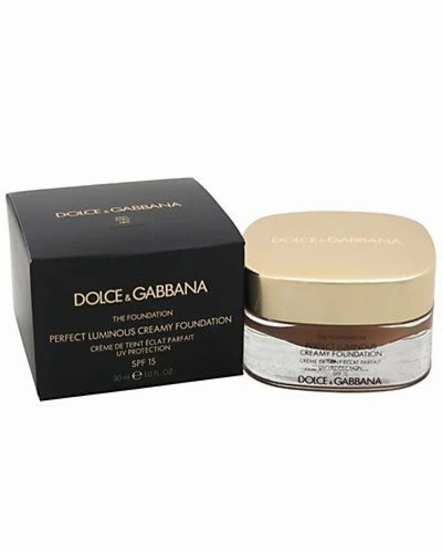 Face & Eye Makeup * | Dolce & Gabbana 1Oz # 180 Soft Sable Perfect Luminous Creamy Foundation Spf 15 Women