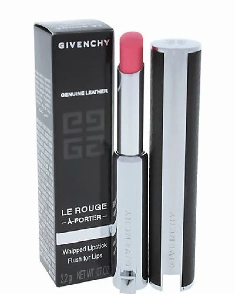 Lip & Cheek Makeup * | Givenchy 0.07Oz Rose Avant-Garde Le Rouge A Porter Whipped Lipstick Women