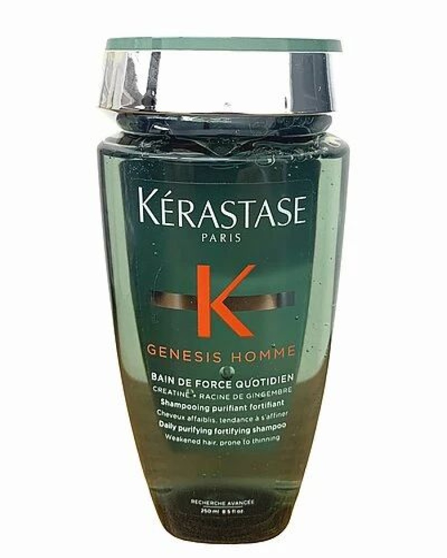 Shampoo & Conditioners * | Kerastase 8.5Oz Genesis Homme Bain Force Quotidien Women