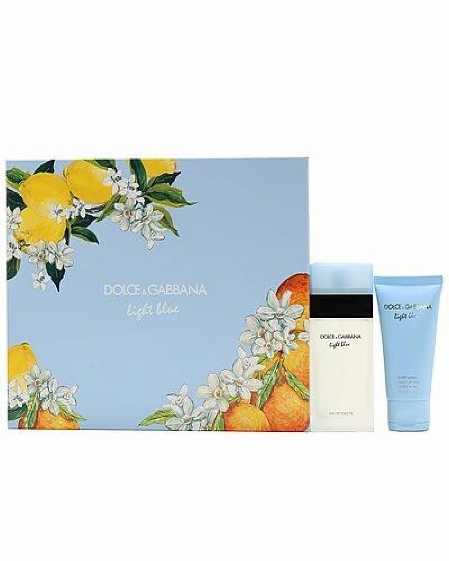 Fragrance * | Dolce & Gabbana Light Blue Ladies 2Pc Set Women