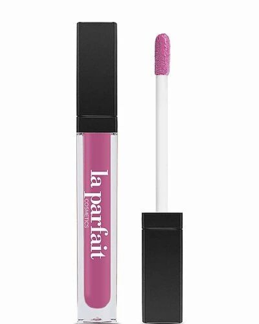 Lip & Cheek Makeup * | La Parfait Cosmetics 0.27Oz Waterproof Lipstick Matte Liquid #13 Barbie Pink Women