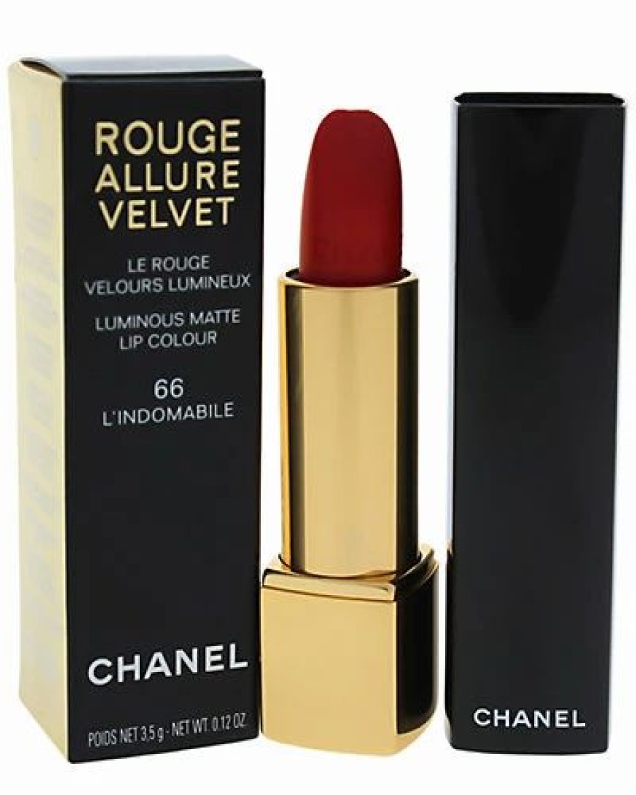 Lip & Cheek Makeup * | Chanel 0.12Oz 66 Lindomabile Rouge Allure Velvet Luminous Matte Lip Colour Women