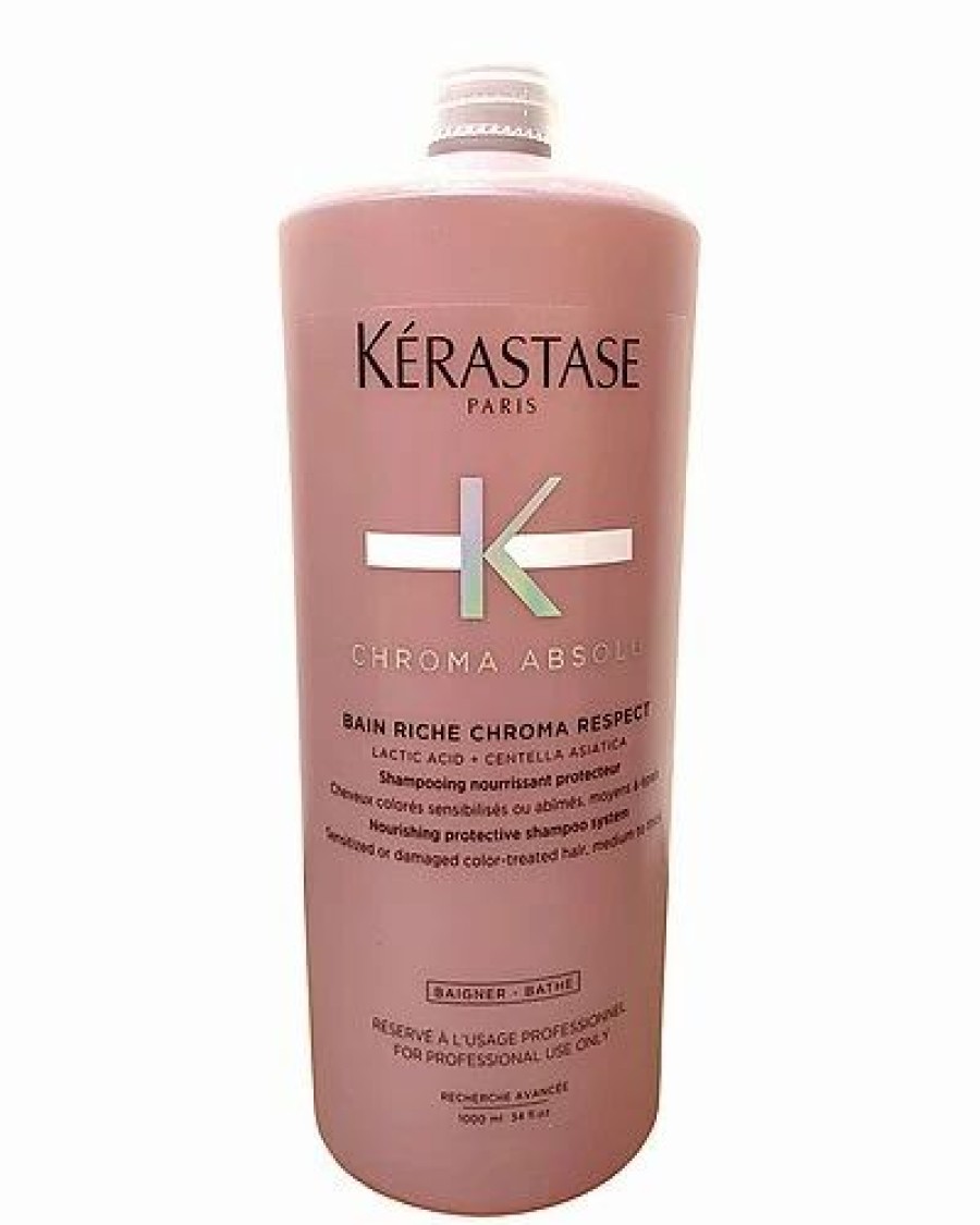 Shampoo & Conditioners * | Kerastase 34Oz Chroma Absolu Bain Riche Chroma Respect Women