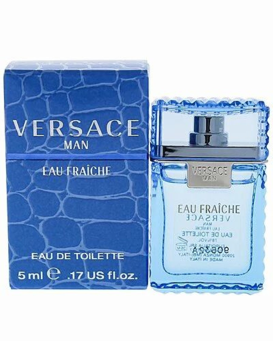 Fragrance * | Versace Men'S 5Ml Man Eau Fraiche Edt Splash (Mini) Women