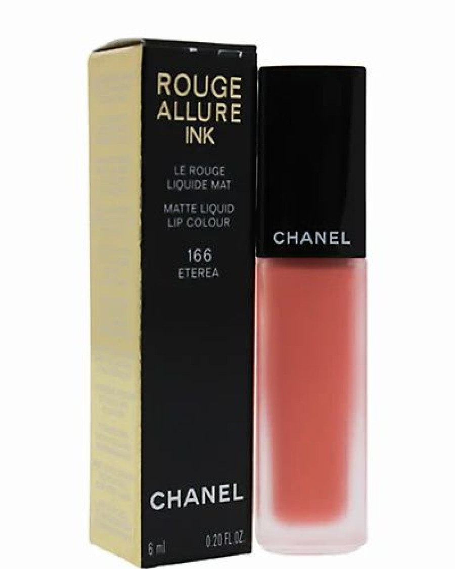 Lip & Cheek Makeup * | Chanel 0.12Oz 166 Eterea Rouge Allure Ink Women