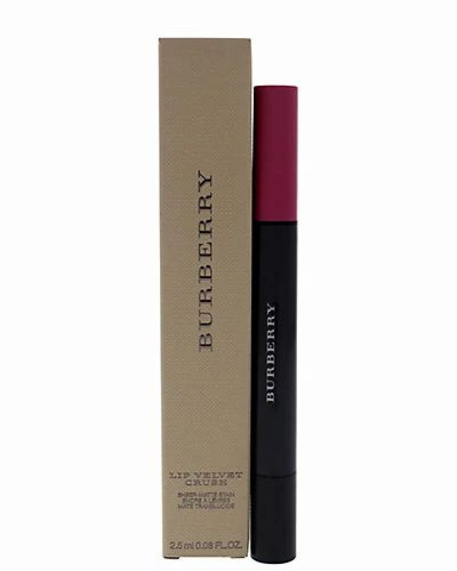 Lip & Cheek Makeup * | Burberry 0.08Oz #85 Rosy Mauve Lip Velvet Crush Women